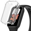 For Xiaomi Smart Band 8 Active Full Package TPU Electroplated Watch Protective Case(Transparent)