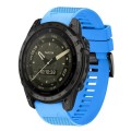 For Garmin Tactix 7 AMOLED 26mm Quick Release Silicone Watch Band(Sky Blue)