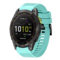 For Garmin Enduro 2 26mm Quick Release Silicone Watch Band(Mint Green)