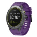 For Garmin Enduro 26mm Quick Release Silicone Watch Band(Purple)