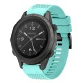 For Garmin MARQ Commander 22mm Quick Release Silicone Watch Band(Mint Green)