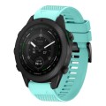 For Garmin MARQ Golfer 22mm Quick Release Silicone Watch Band(Mint Green)