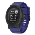 For Garmin  Instinct 2 Solar 22mm Quick Release Silicone Watch Band(Midnight Blue)