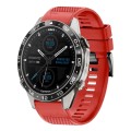 For Garmin MARQ Aviator Gen 2 22mm Quick Release Silicone Watch Band(Red)