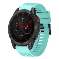 For Garmin Epix Gen 2 22mm Quick Release Silicone Watch Band(Mint Green)