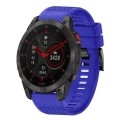 For Garmin Epix Gen 2 22mm Quick Release Silicone Watch Band(Dark Blue)