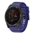 For Garmin Epix Gen 2 22mm Quick Release Silicone Watch Band(Midnight Blue)