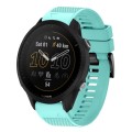 For Garmin Forerunner 955 22mm Quick Release Silicone Watch Band(Mint Green)