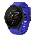 For Garmin Forerunner 955 22mm Quick Release Silicone Watch Band(Dark Blue)