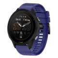 For Garmin Forerunner 955 22mm Quick Release Silicone Watch Band(Midnight Blue)