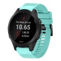 For Garmin Forerunner 945 22mm Quick Release Silicone Watch Band(Mint Green)