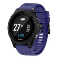 For Garmin Forerunner 935 22mm Quick Release Silicone Watch Band(Midnight Blue)