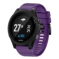 For Garmin Forerunner 935 22mm Quick Release Silicone Watch Band(Purple)