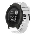 For Garmin Instinct 2 22mm Quick Release Silicone Watch Band(White)