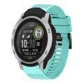 For Garmin Instinct 22mm Quick Release Silicone Watch Band(Mint Green)