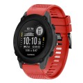 For Garmin Descent G1 22mm Quick Release Silicone Watch Band(Red)