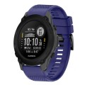 For Garmin Descent G1 22mm Quick Release Silicone Watch Band(Midnight Blue)