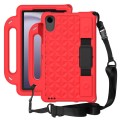 For Samsung Tab A9 8.7 X110 / X115 Diamond Series EVA Shockproof Sleeve Tablet Case(Red)
