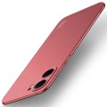 For vivo iQOO Neo9 /Neo9 Pro MOFI Fandun Series Frosted PC Ultra-thin All-inclusive Phone Case(Red)