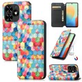 For Tecno Spark Go 2024 CaseNeo Colorful Magnetic Leather Phone Case(Magic Space)