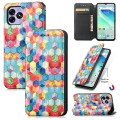 For UMIDIGI G5 CaseNeo Colorful Magnetic Leather Phone Case(Magic Space)
