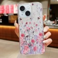 For iPhone 15 Plus Spring Garden Epoxy TPU Phone Case(F02 Spring Garden)