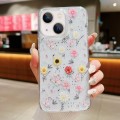 For  iPhone 13 Spring Garden Epoxy TPU Phone Case(F01 Love of Butterfly)