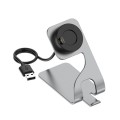 JUNSUNMAY For Garmin Venu 3 / Venu 3S USB Port Aluminum Alloy Watch Charger Holder, Length: 1.5m(Gre
