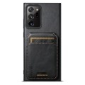 For Samsung Galaxy Note20 Ultra 5G Suteni H02 Leather Wallet Stand Back Phone Case(Black)
