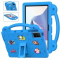 For TCL Nxt Pader 11 2023 Handle Kickstand Children EVA Shockproof Tablet Case(Sky Blue)