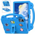 For Onn Tbspg 100110027 2023 Handle Kickstand Children EVA Shockproof Tablet Case(Sky Blue)