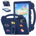 For Onn Tbspg 100110027 2023 Handle Kickstand Children EVA Shockproof Tablet Case(Navy Blue)