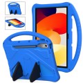 For Lenovo Tab P12 EVA Shockproof Tablet Case with Holder(Blue)