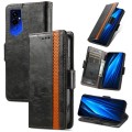 For Tecno Pova 4 Pro CaseNeo Splicing Dual Magnetic Buckle Leather Phone Case(Black)