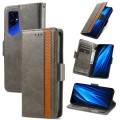 For Tecno Pova 4 Pro CaseNeo Splicing Dual Magnetic Buckle Leather Phone Case(Gary)