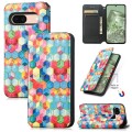 For Google Pixel 6 CaseNeo Colorful Magnetic Leather Phone Case(Magic Space)
