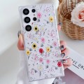 For Samsung Galaxy S24 Ultra 5G Spring Garden Epoxy TPU Phone Case(F01 Love of Butterfly)