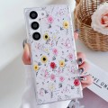 For Samsung Galaxy S23+ 5G Spring Garden Epoxy TPU Phone Case(F01 Love of Butterfly)