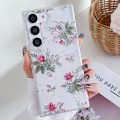 For Samsung Galaxy S23+ 5G Spring Garden Epoxy TPU Phone Case(F04 French Flowers)