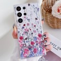 For Samsung Galaxy S22 Ultra 5G Spring Garden Epoxy TPU Phone Case(F02 Spring Garden)