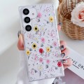 For Samsung Galaxy A34 5G Spring Garden Epoxy TPU Phone Case(F01 Love of Butterfly)