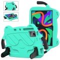 For Lenovo Xiaoxin Pad 2024/Tab M11 Ice Baby EVA Shockproof Hard PC Tablet Case(Mint Green+Black)