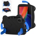 For TCL Tab 11 9466x3 Ice Baby EVA Shockproof Hard PC Tablet Case(Black+Blue)