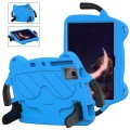 For Onn Tbspg 100110027 2023 Ice Baby EVA Shockproof Hard PC Tablet Case(Sky Blue+Black)