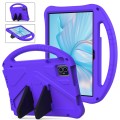 For Blackview Tab 80 10.1 2023 EVA Shockproof Tablet Case with Holder(Purple)