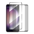 For Samsung Galaxy S24 5G 5pcs ENKAY Hat-Prince 0.18mm High Aluminum-silicon Tempered Glass Film, Su