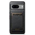 For Google Pixel 7 Pro Suteni H17 Oil Eax Leather Detachable Wallet Phone Case(Black)