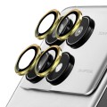 For Xiaomi MIX Fold 3 ENKAY Hat-Prince 9H Rear Camera Lens Aluminium Alloy Tempered Glass Film(Gold)