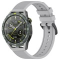 For Huawei Watch GT3 SE 22mm Textured Silicone Solid Color Watch Band(Grey)