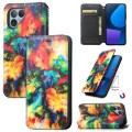 For Fairphone 5 CaseNeo Colorful Magnetic Leather Phone Case(Colorful Clouds)